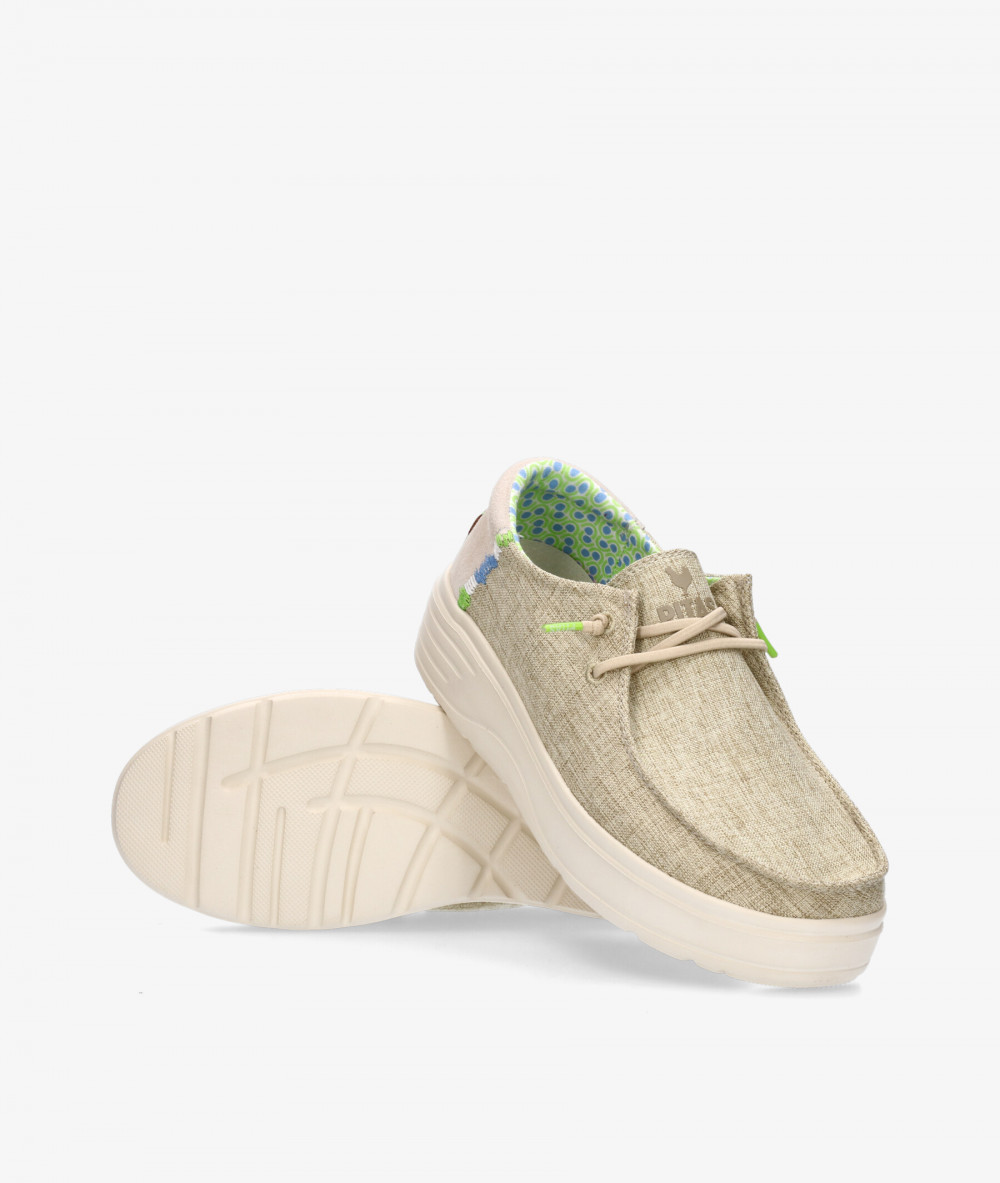 Zapatos casual Walk in Pitas POPPY en beige