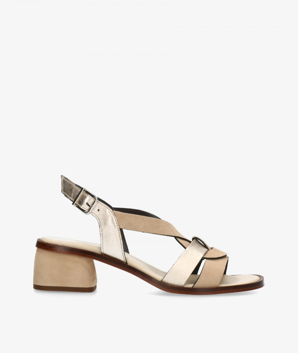 Sandalias pabloochoa.shoes  3917 en ante taupe