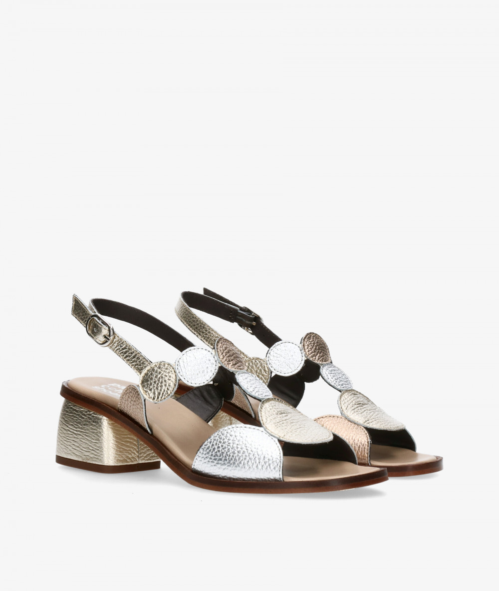 Sandalias pabloochoa.shoes  3914 en platino