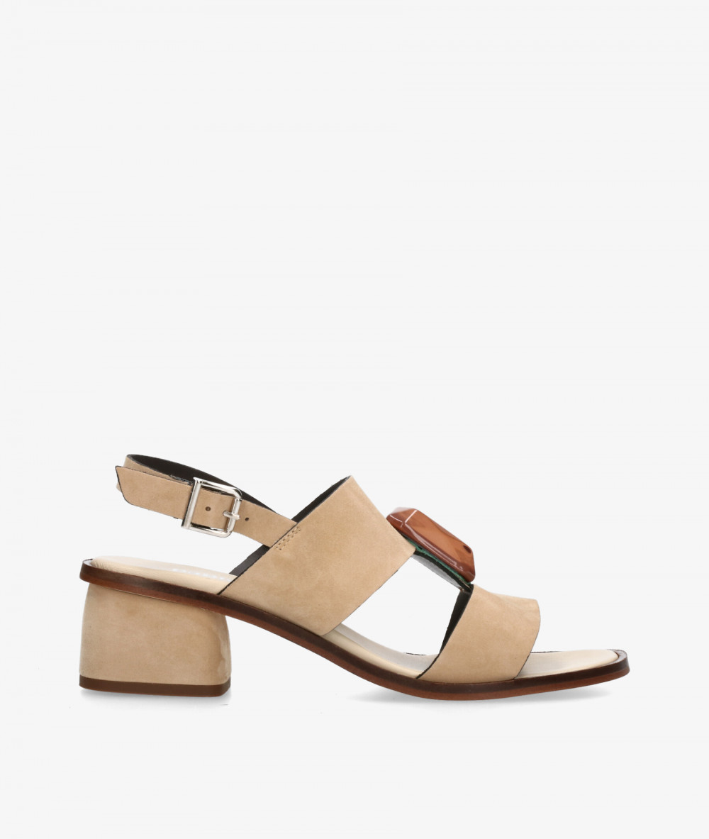 Sandalias pabloochoa.shoes  3922 en ante taupe
