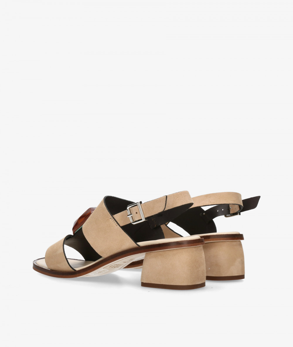 Sandalias pabloochoa.shoes  3922 en ante taupe