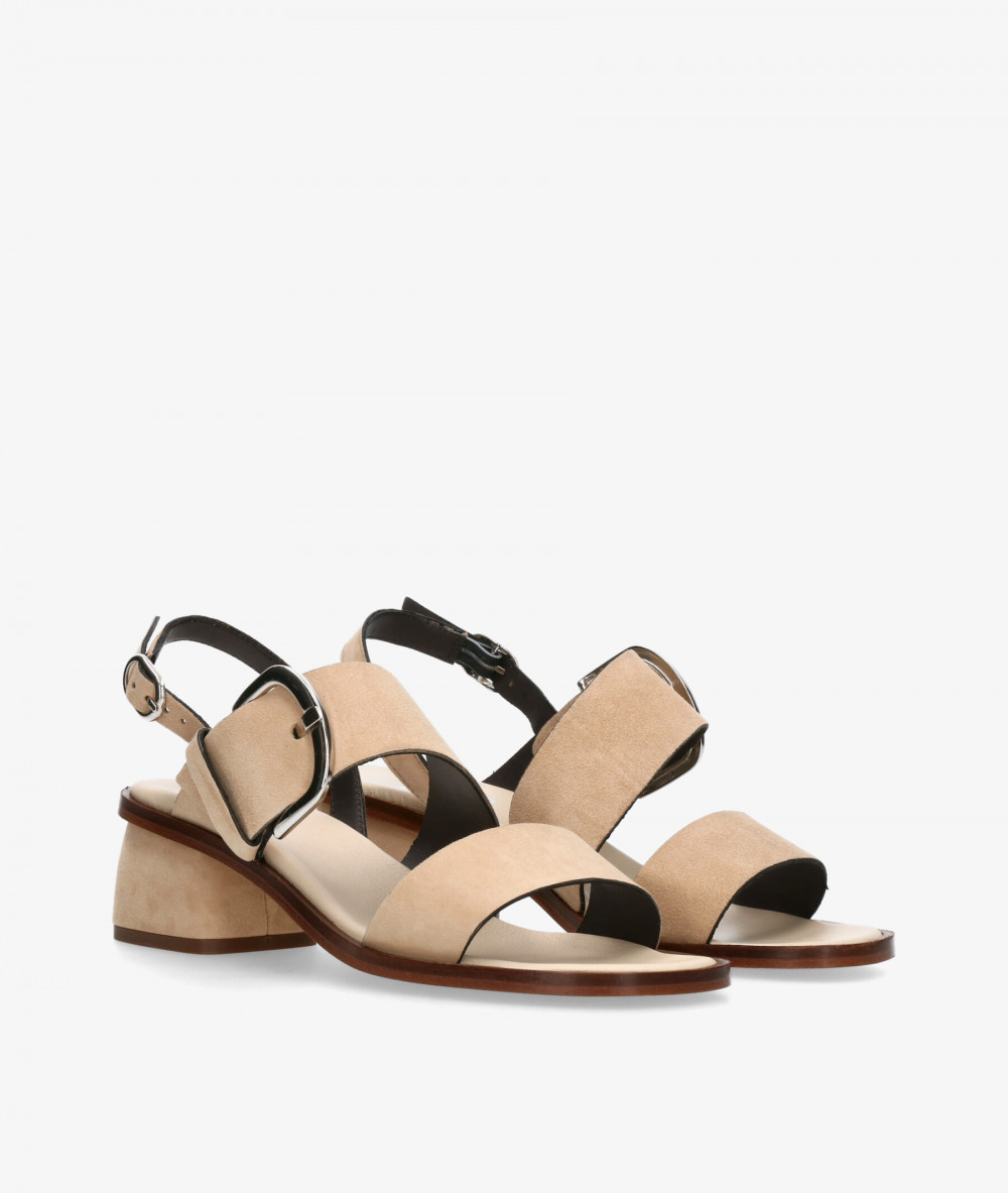 Sandalias pabloochoa.shoes  3103 en ante taupe