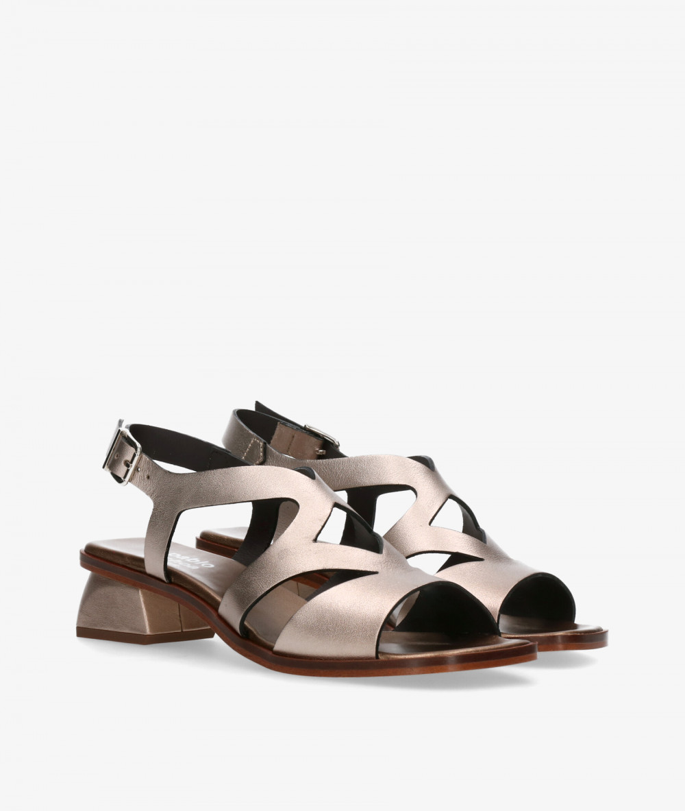 Sandalias pabloochoa.shoes  3062 en plomo