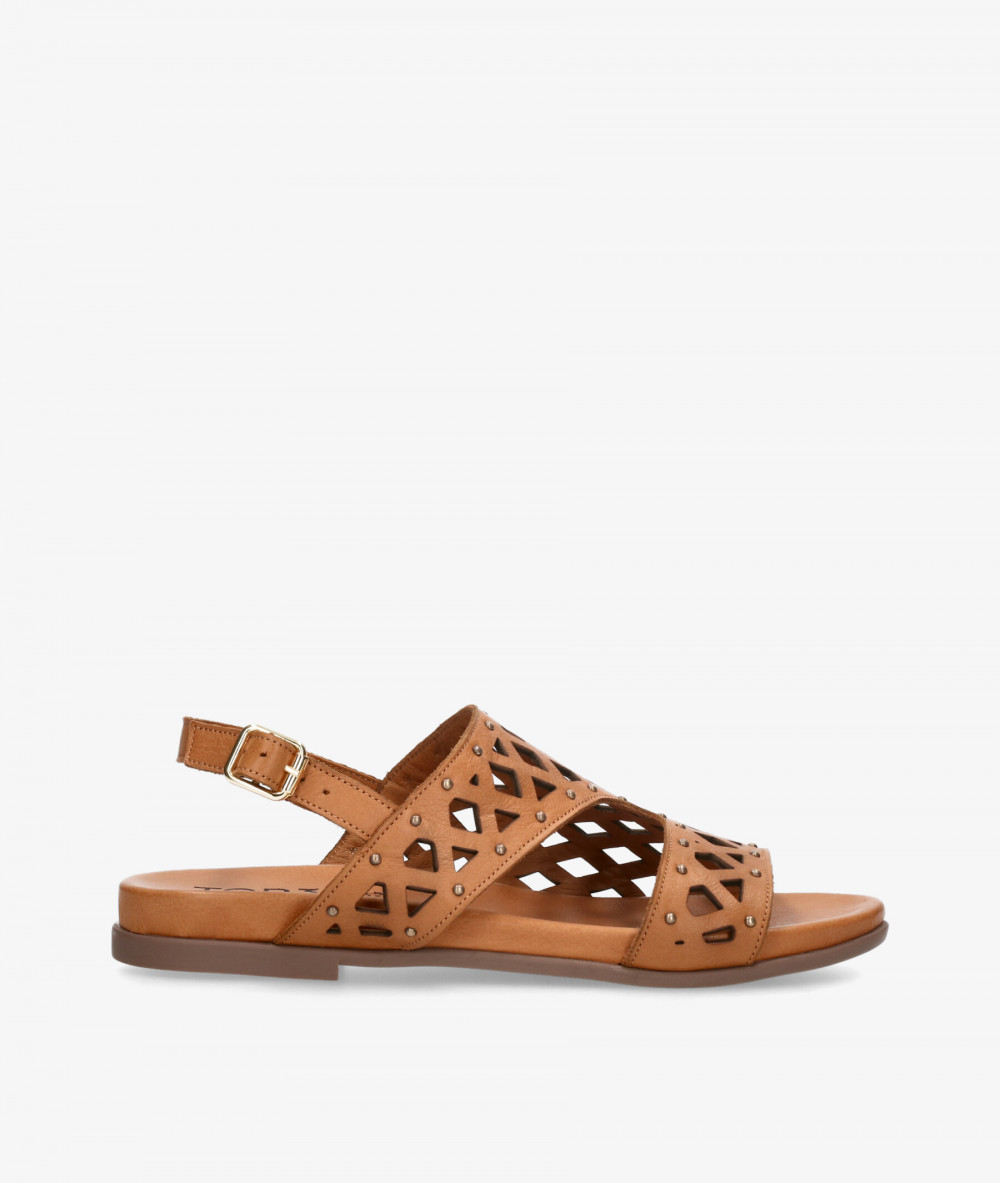 Sandalias pabloochoa.shoes  SR1728 en camel