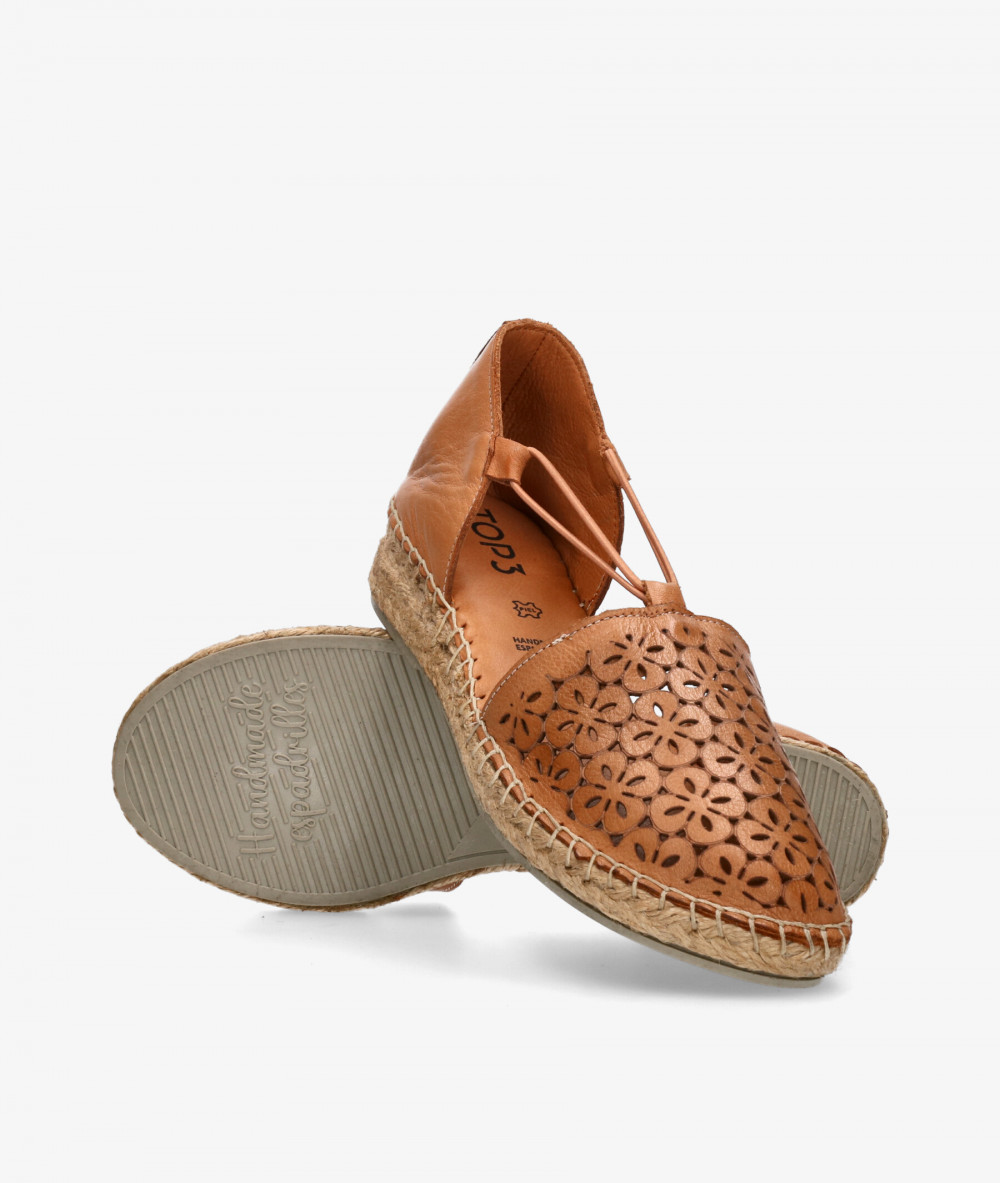 Alpargatas pabloochoa.shoes  SR1747 en cuero