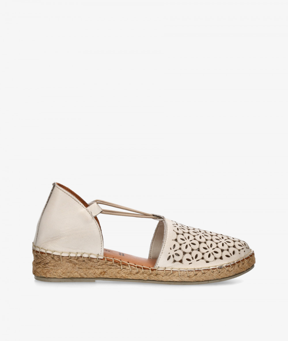 Alpargatas pabloochoa.shoes  SR1747 en hueso