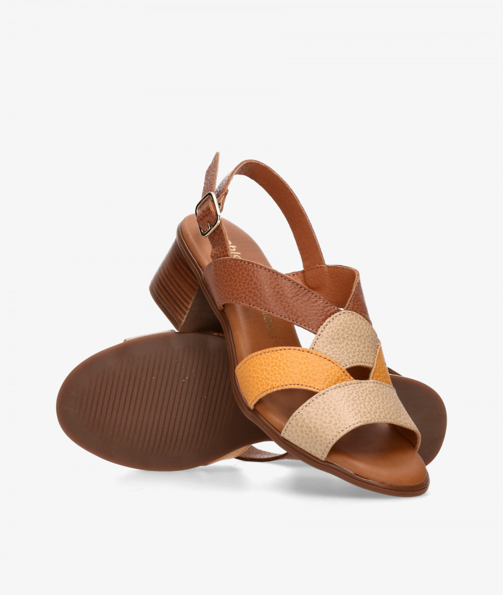 Sandalias pabloochoa.shoes  2735 en cuero