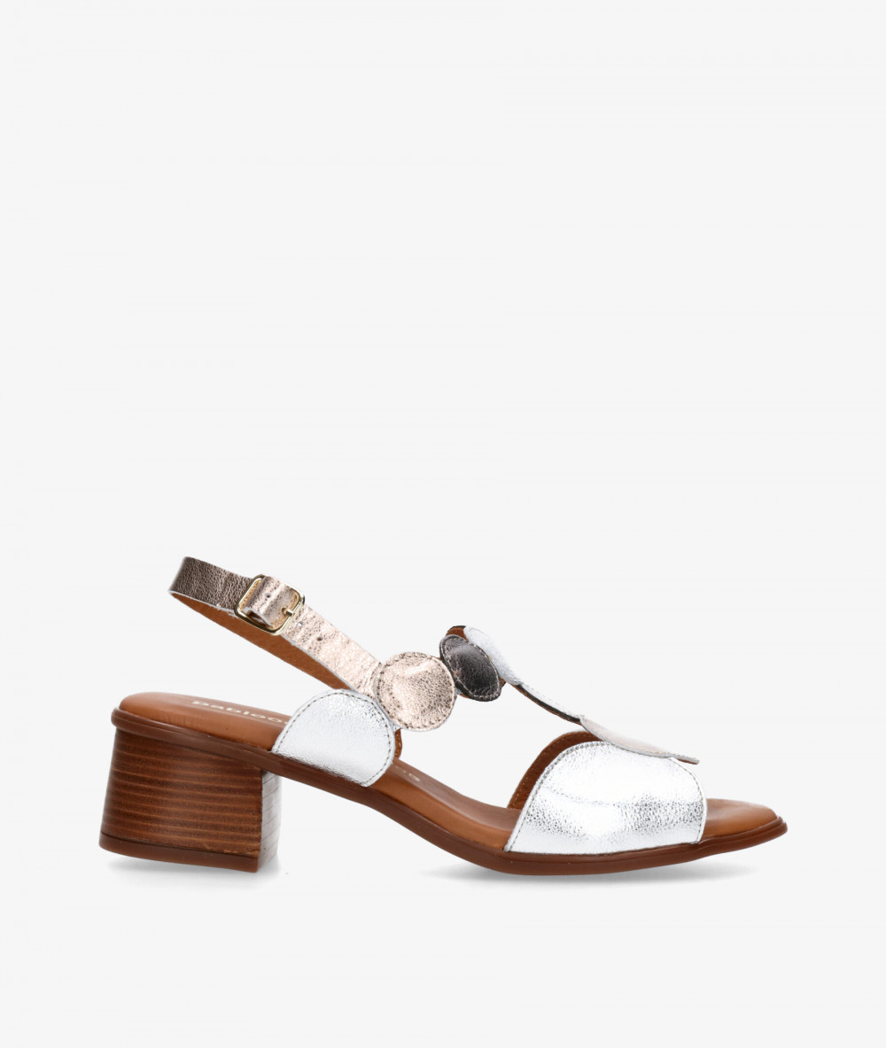 Sandalias pabloochoa.shoes  2744 en platino