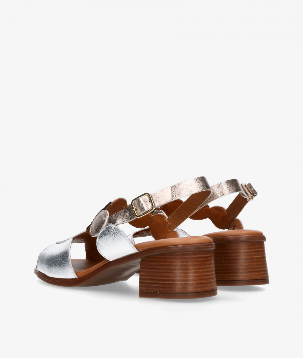 Sandalias pabloochoa.shoes  2744 en platino