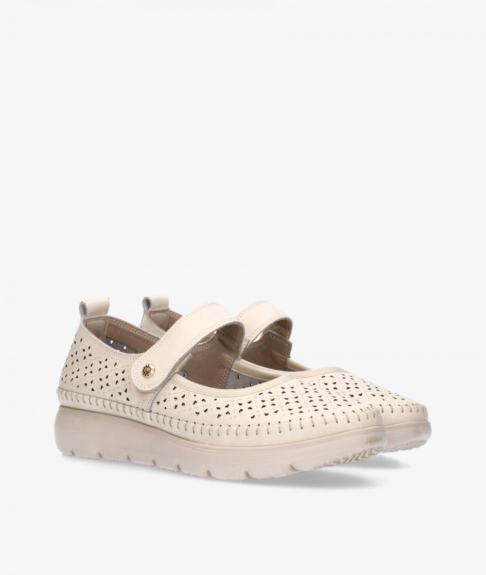 Deportivos MEGHAN SOFT 427 en hueso