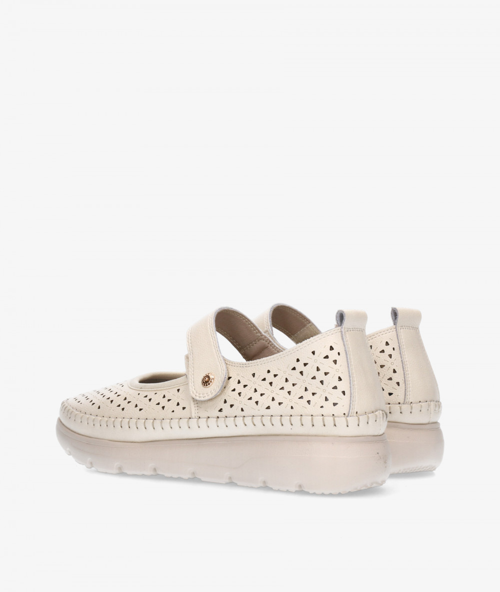 Deportivos MEGHAN SOFT 427 en hueso