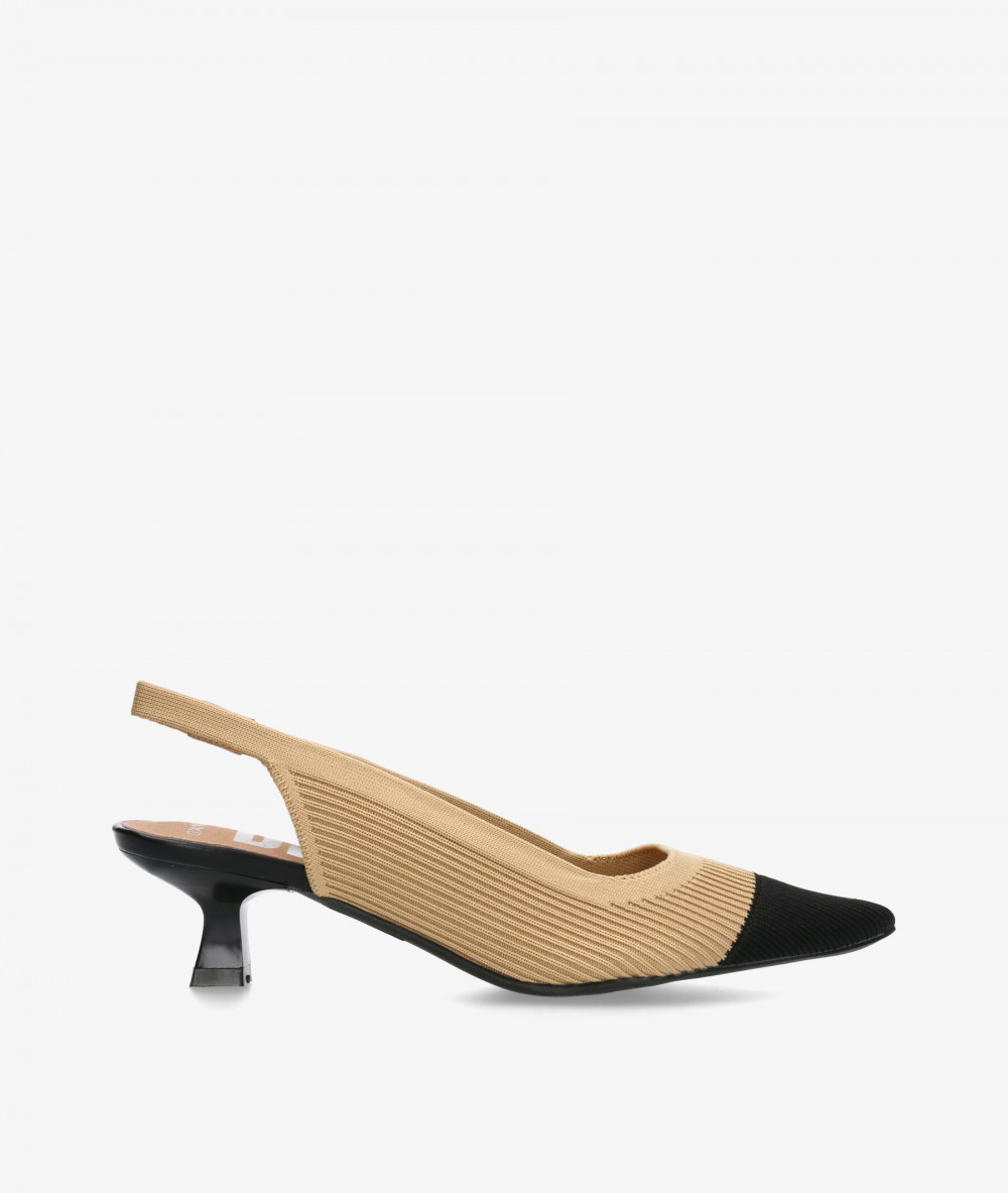 D'angela Dress medium heel shoes 30629 in camel