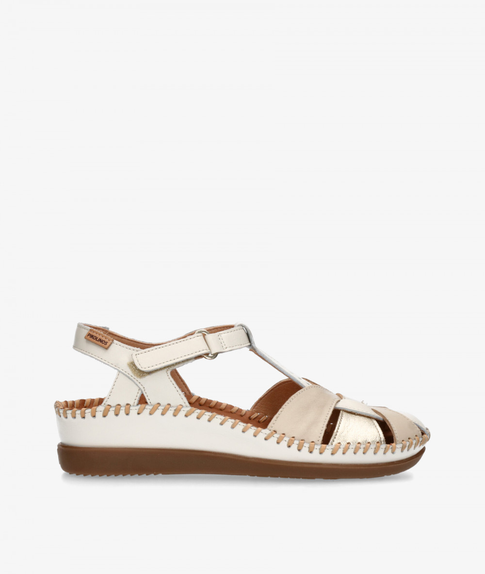 Zapatos planos Pikolinos W8K-0847 en hueso