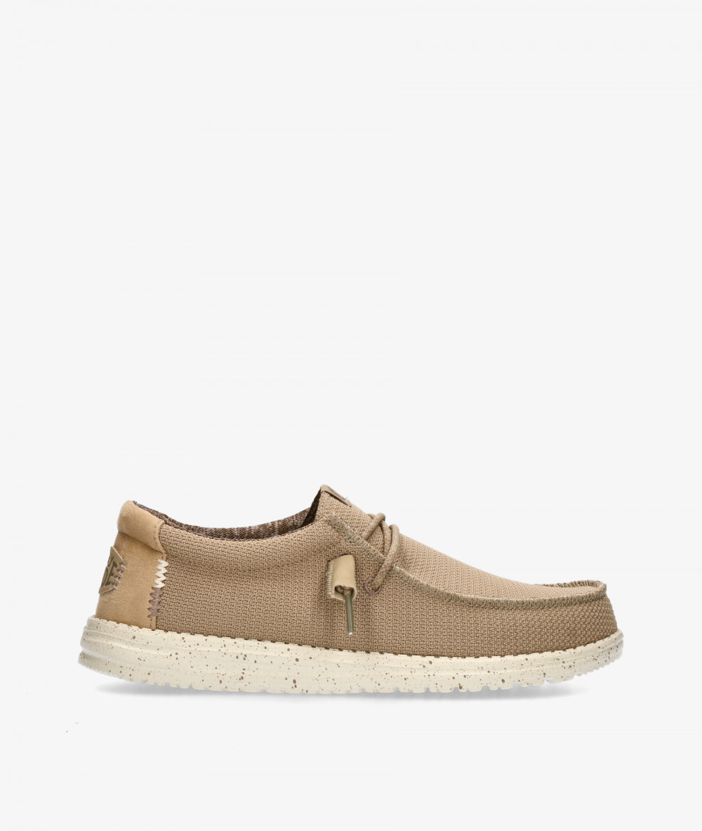 Dude Canvas shoes WALLY SPORT MESH in beige