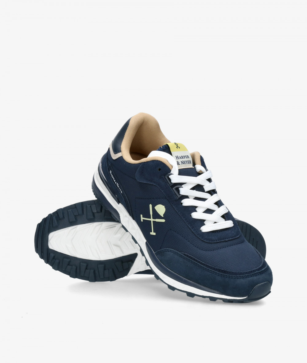 Deportivos HARPER&NEYER  DAKOTA en azul marino