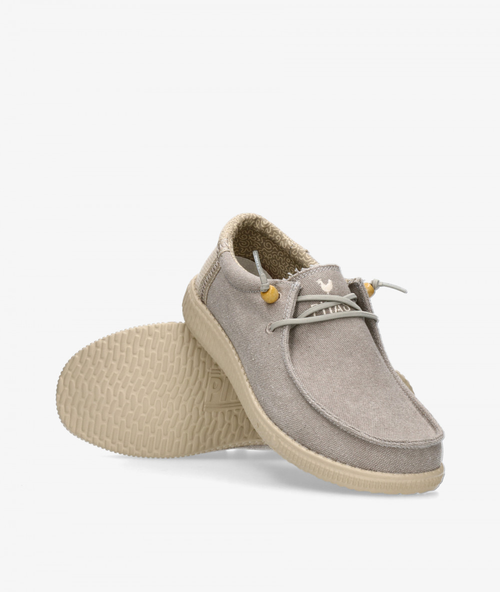 Zapatos casual Walk in Pitas WP150 RYAN en piedra