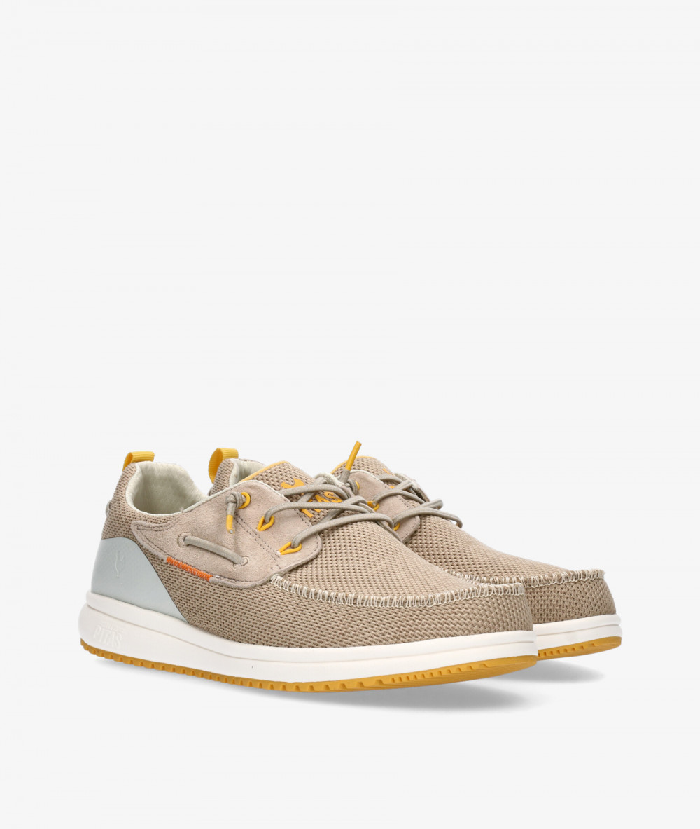 Zapatos casual Walk in Pitas BAY en beige
