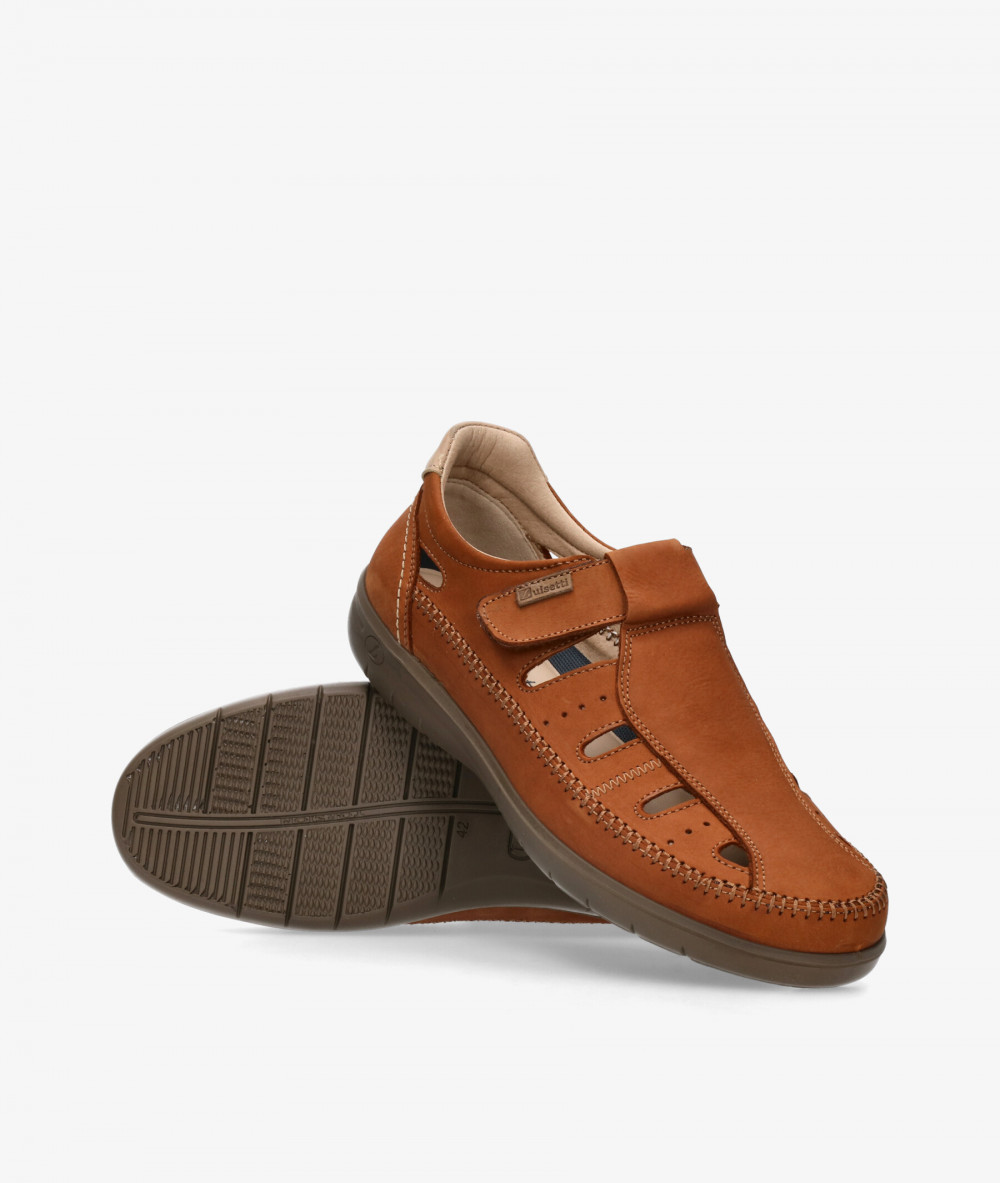 Sandalias LUISETTI  39504 NO en nobuck cuero 