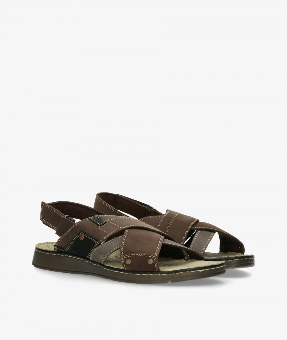 Sandalias St. Gallen  VIGNEMALE  en marrón