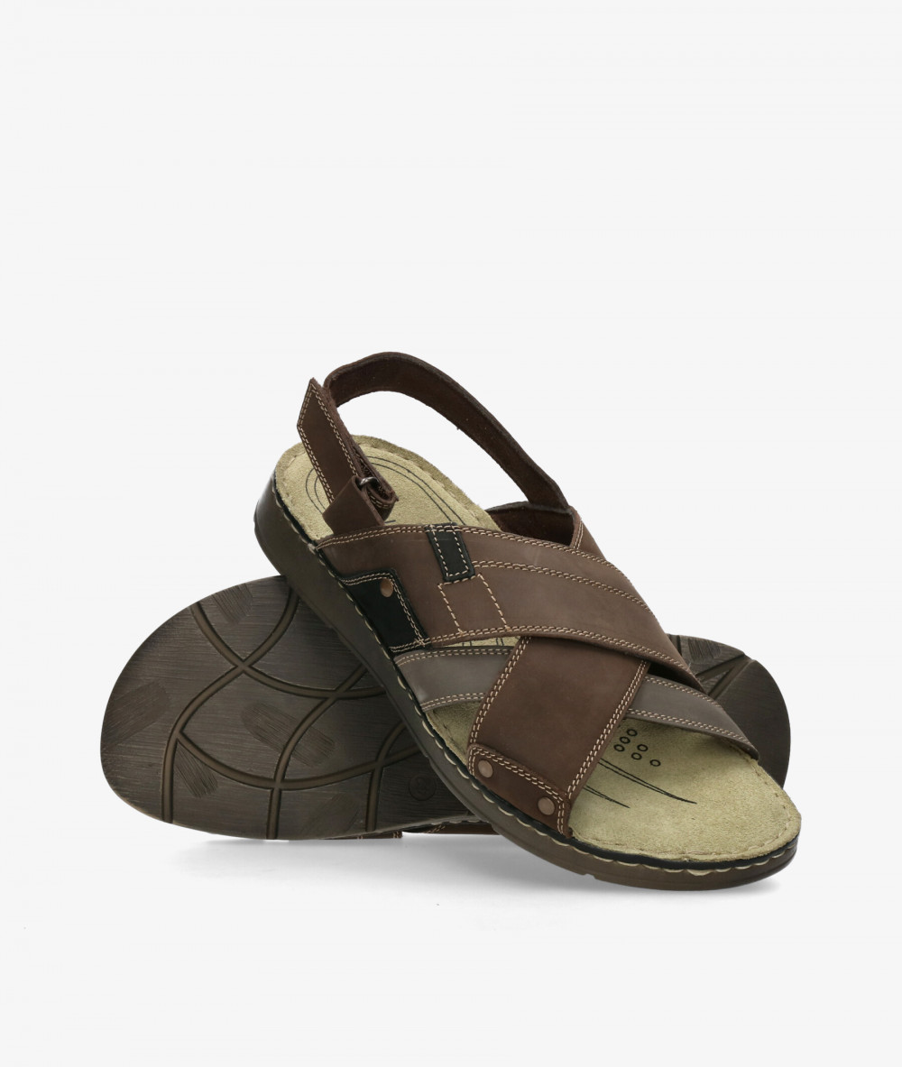 Sandalias St. Gallen  VIGNEMALE  en marrón