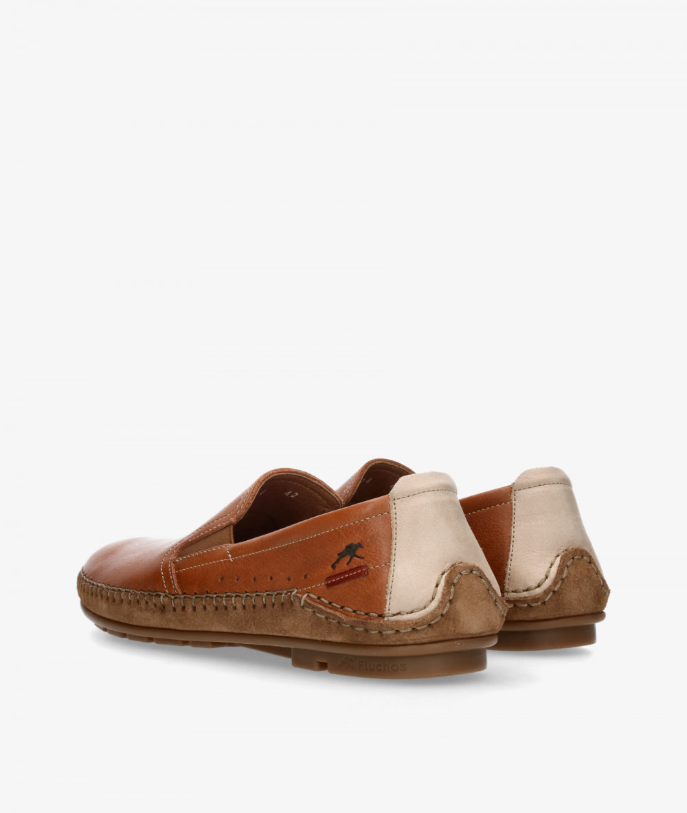 Mocasines Fluchos F1174 en cuero