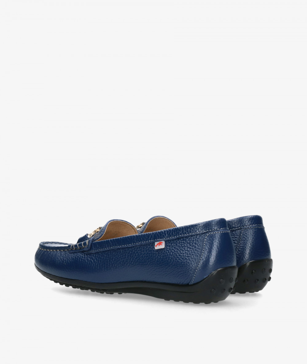 Mocasines Fluchos F2156 en azul marino