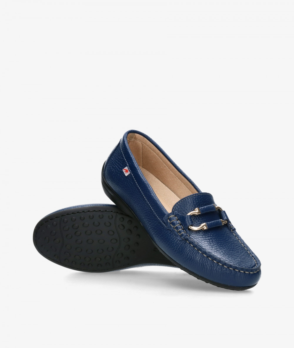 Mocasines Fluchos F2156 en azul marino