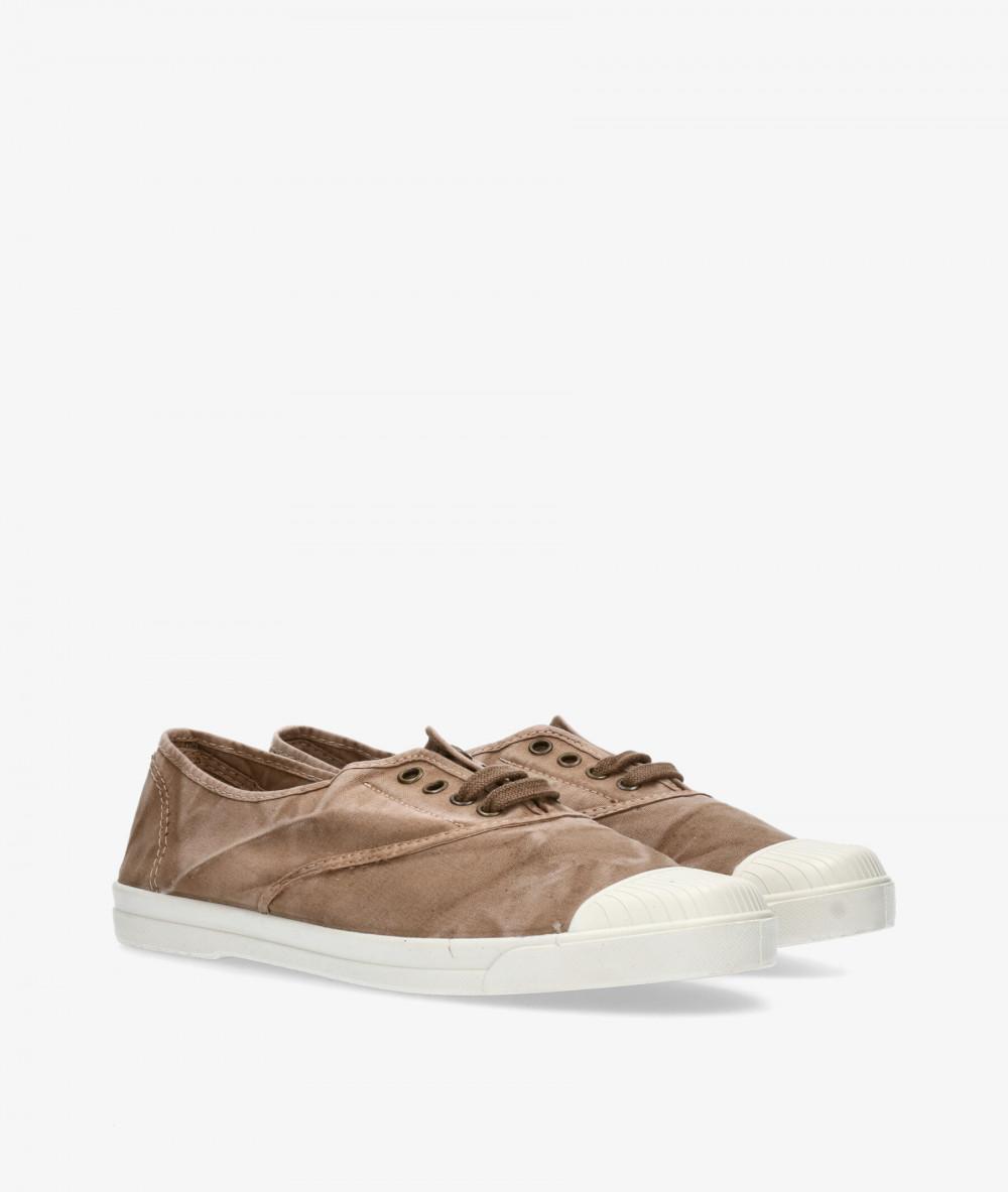 Natural World Canvas shoes 3102E INGLES ELASTICO ENZ in taupe