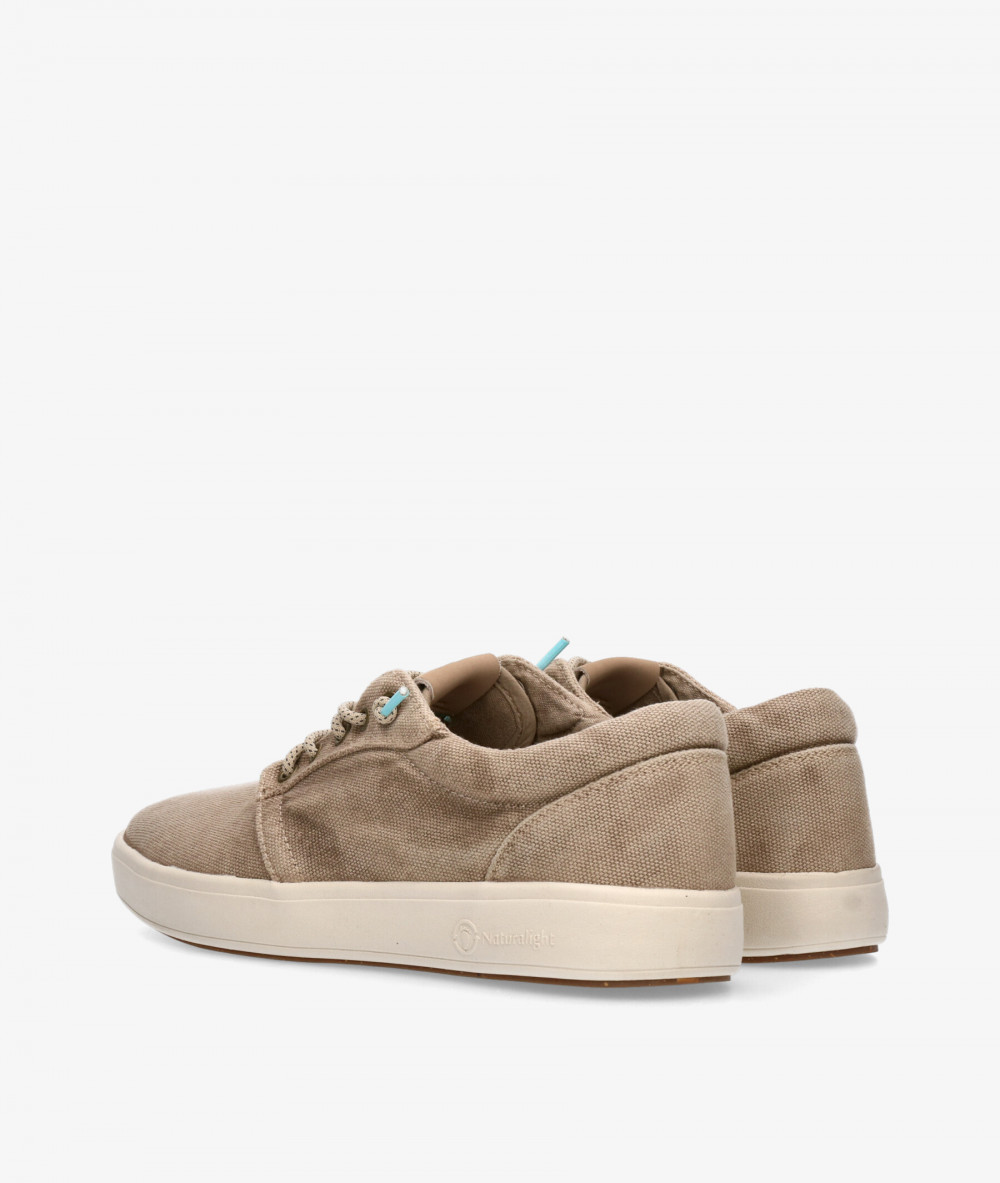Natural World Canvas shoes 8410E FINCH in taupe