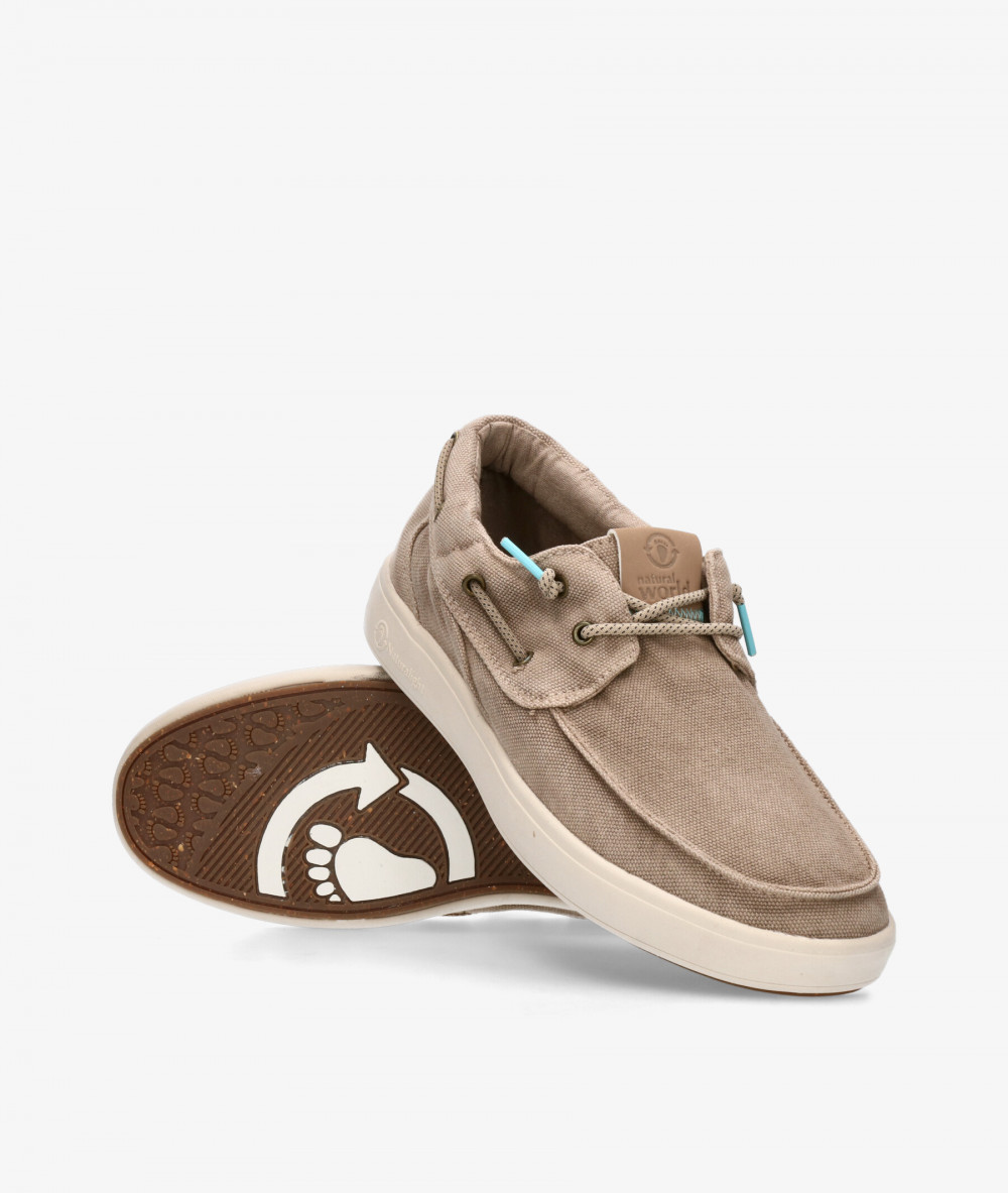 Zapatos casual Natural World 8413E OSTER en topo