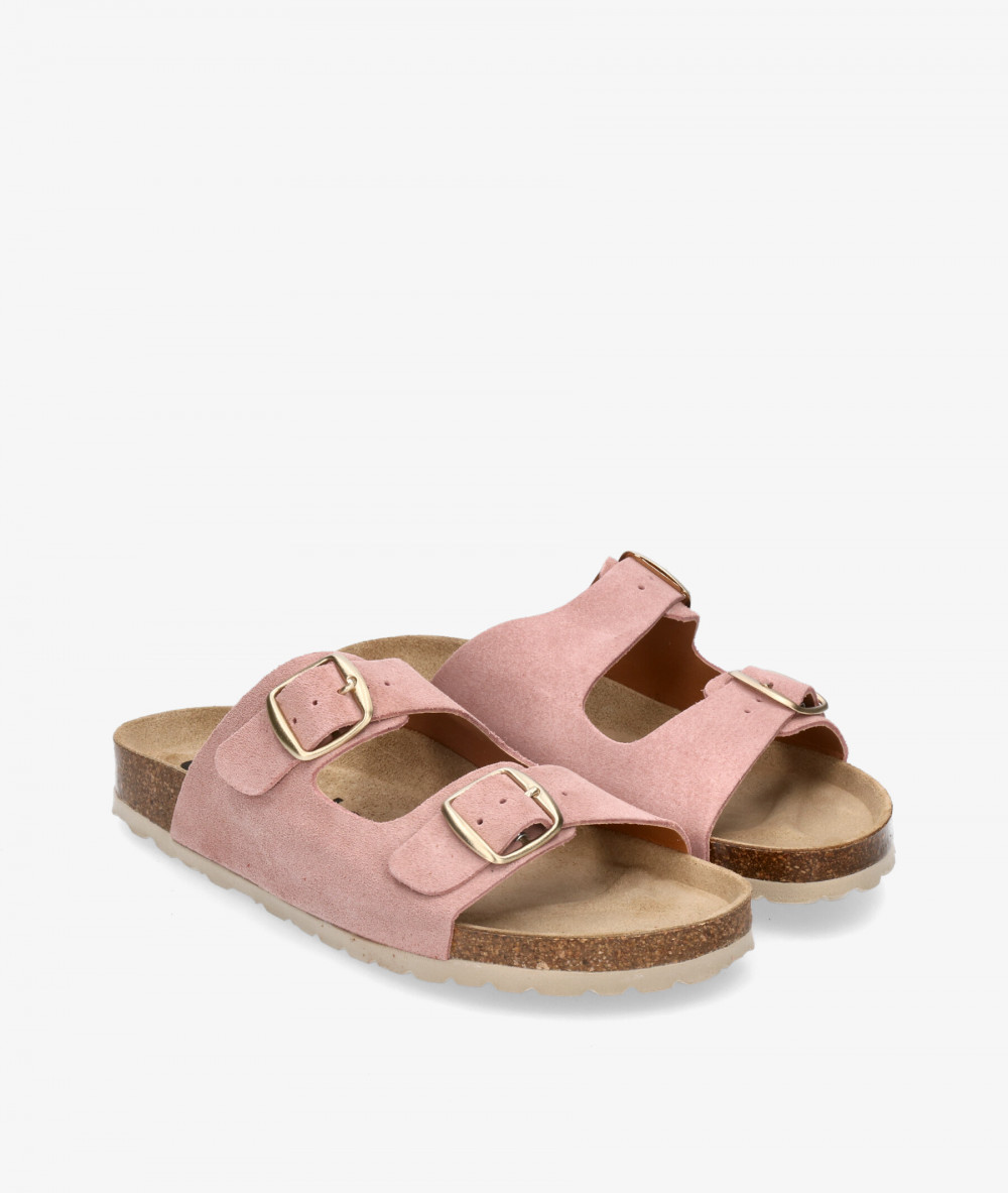 Sandalias bloom&you  NENUFAR en serraje nude