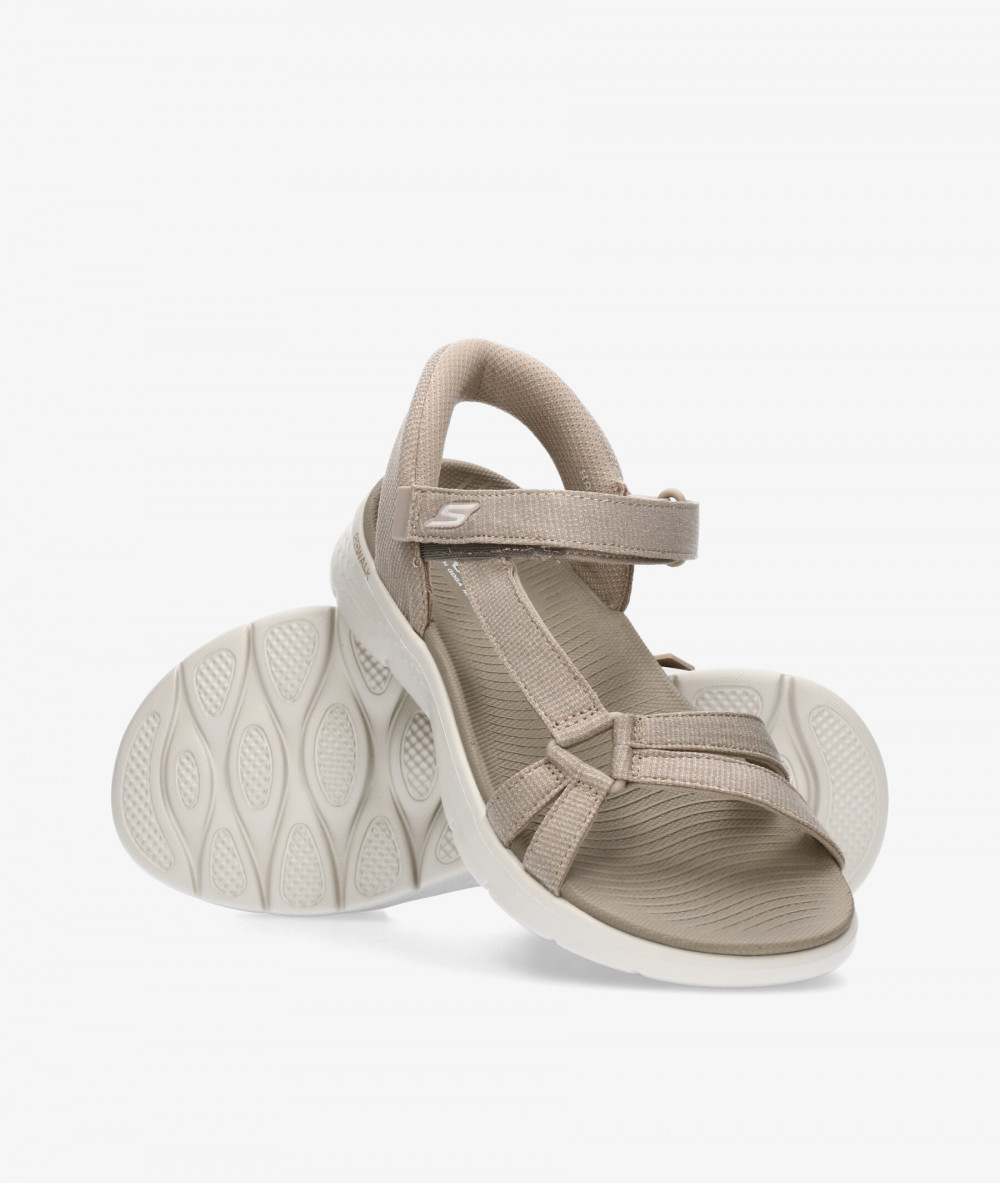 Sandalias Skechers 141481 en beige