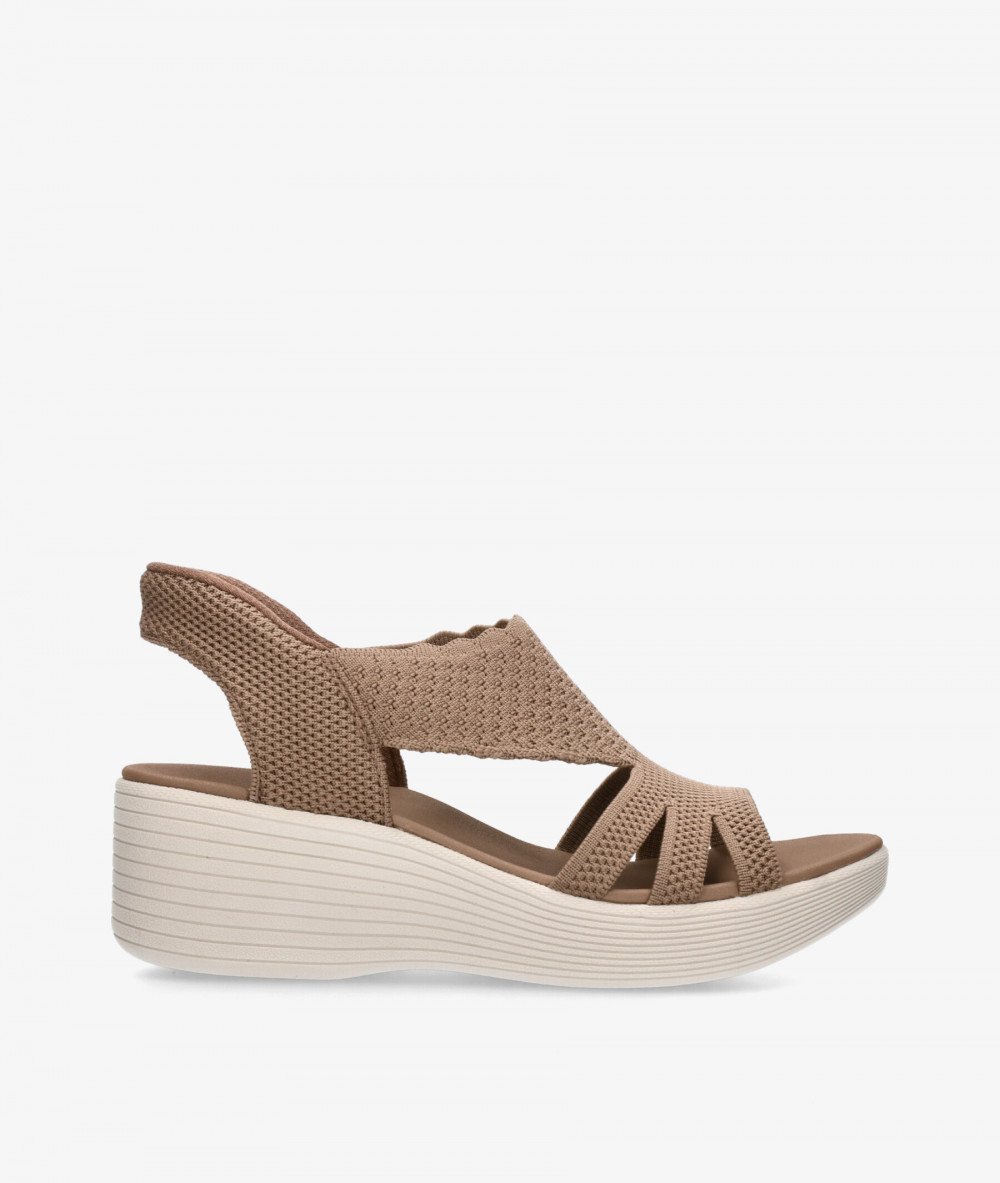 Sandalias Skechers 120012 en topo