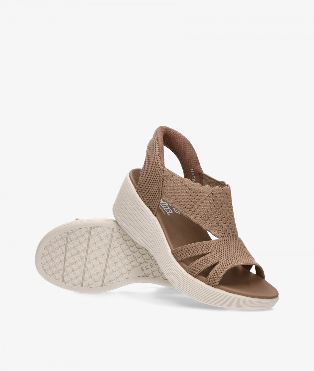 Sandalias Skechers 120012 en topo