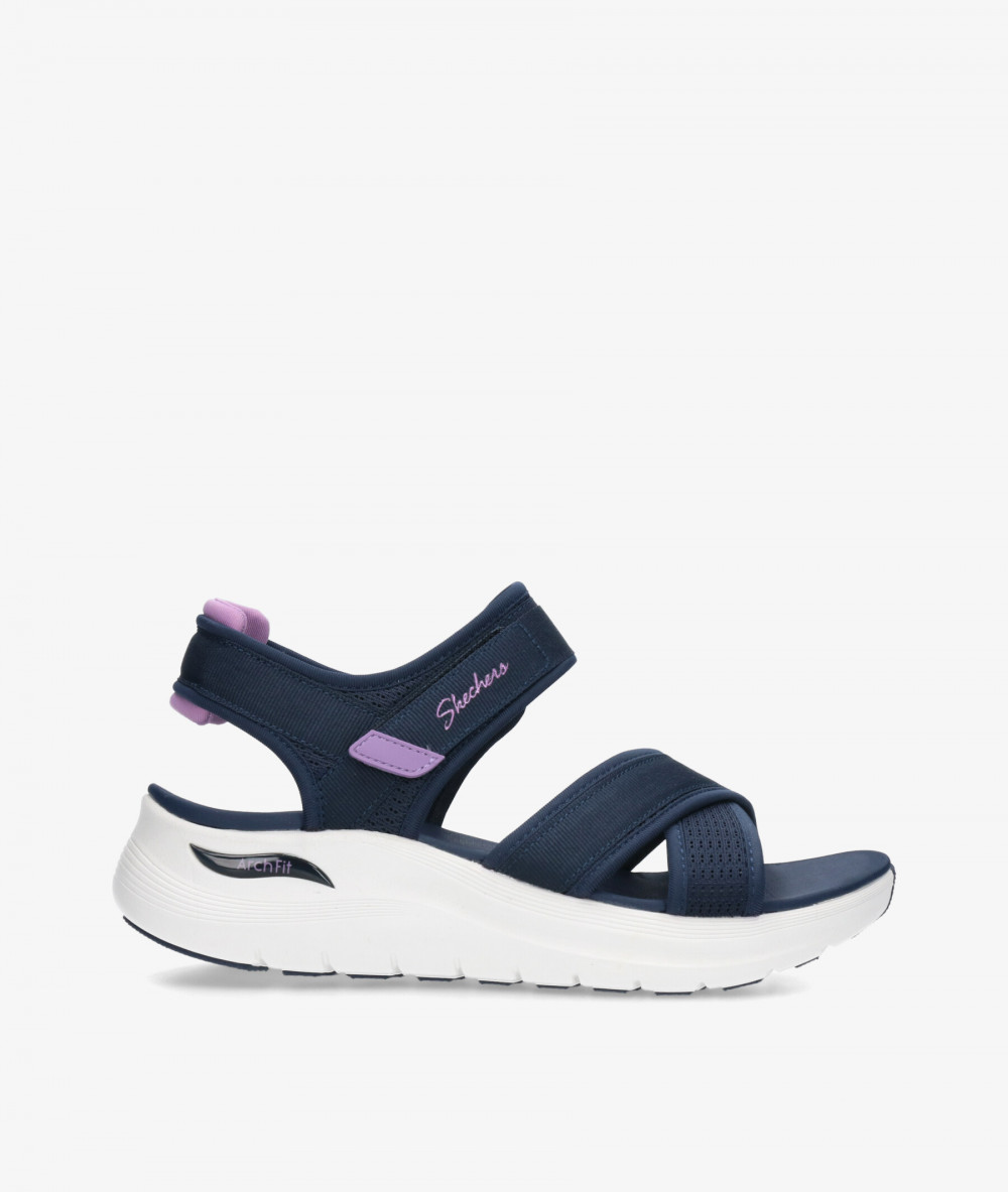 Sandalias Skechers 164078 en azul marino