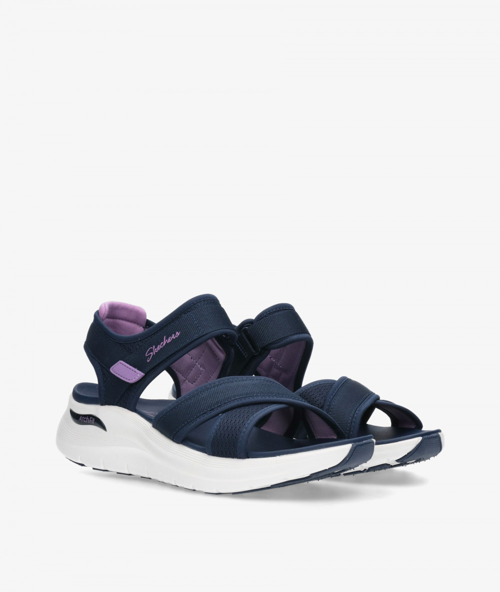 Sandalias Skechers 164078 en azul marino