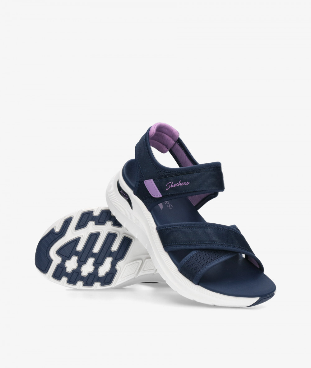 Sandalias Skechers 164078 en azul marino
