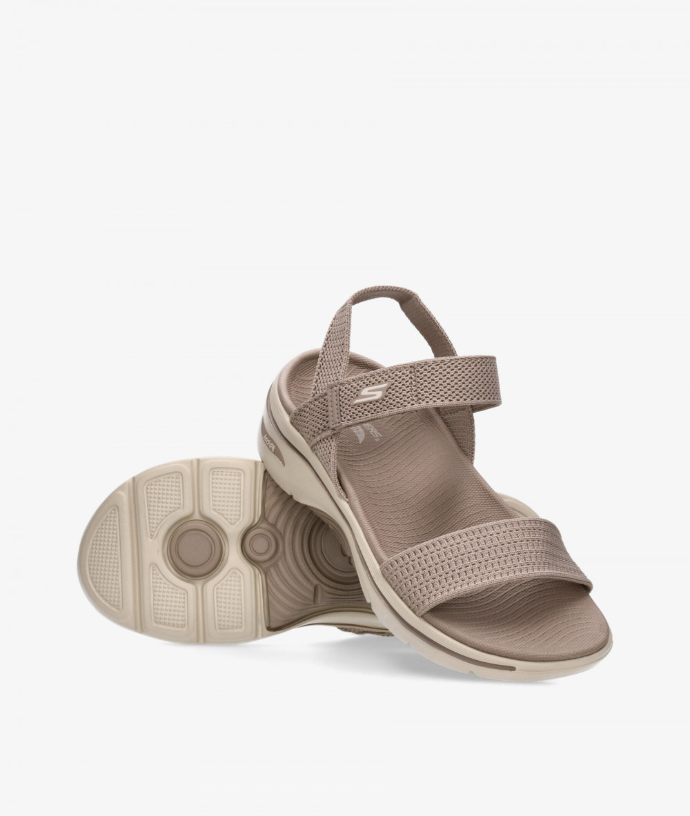 Sandalias Skechers 140874 en beige