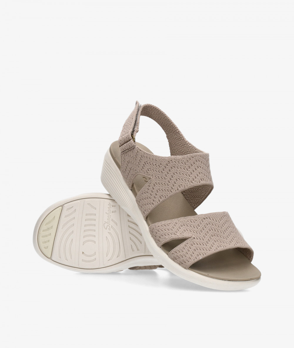 Sandalias Skechers 163420 en topo