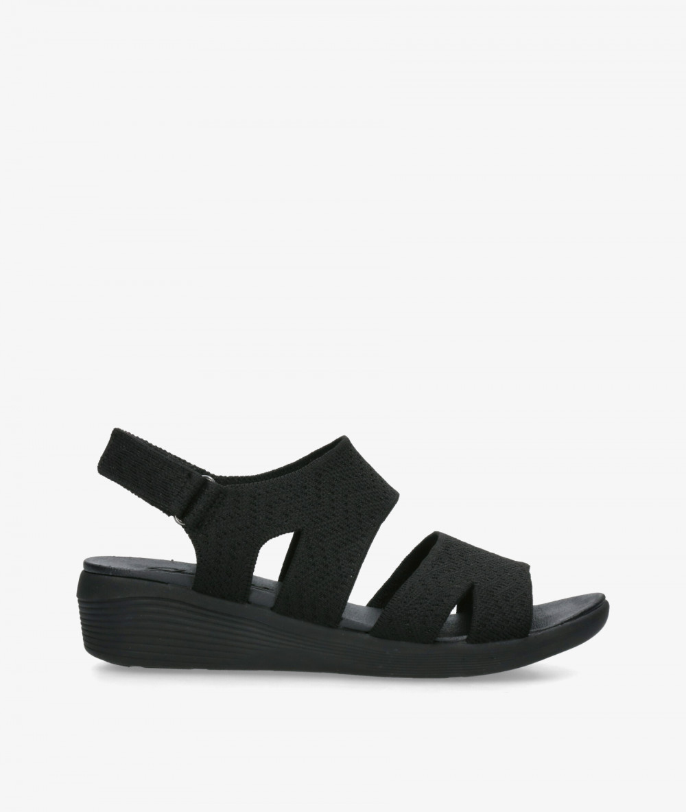Sandalias Skechers 163420 en negro