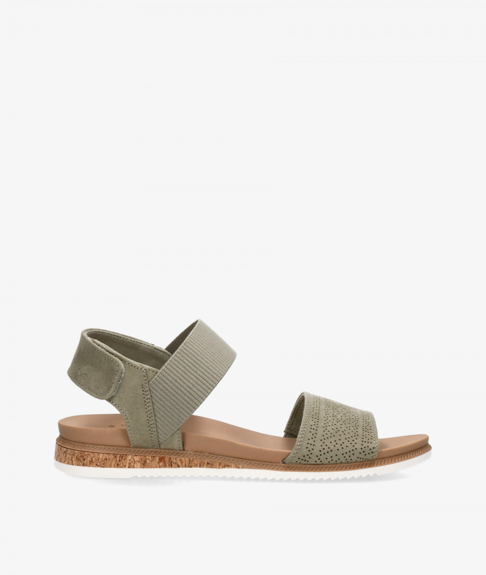 Sandalias Skechers 114710 en caki