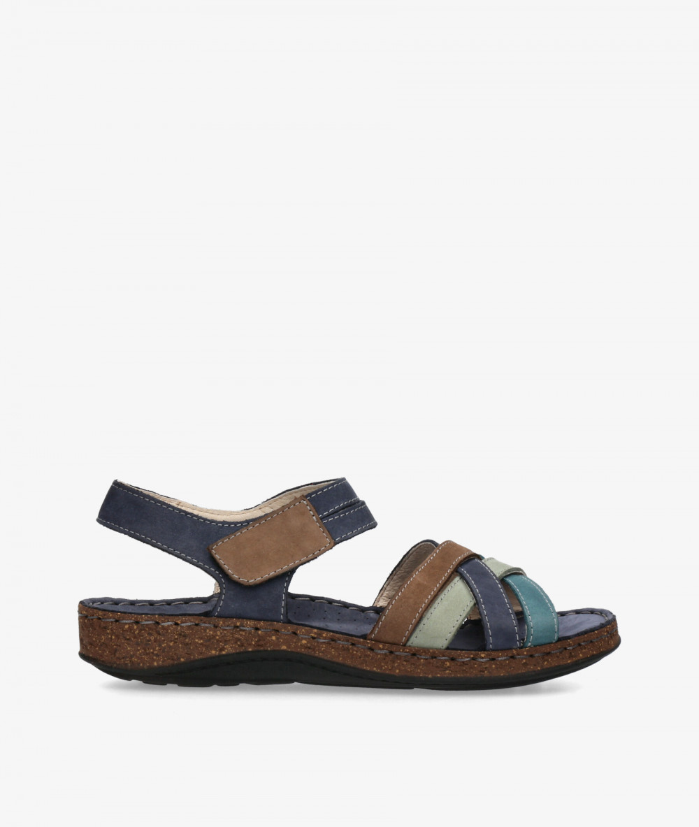 Sandalias Walk & Fly  3861-43170 en azul marino