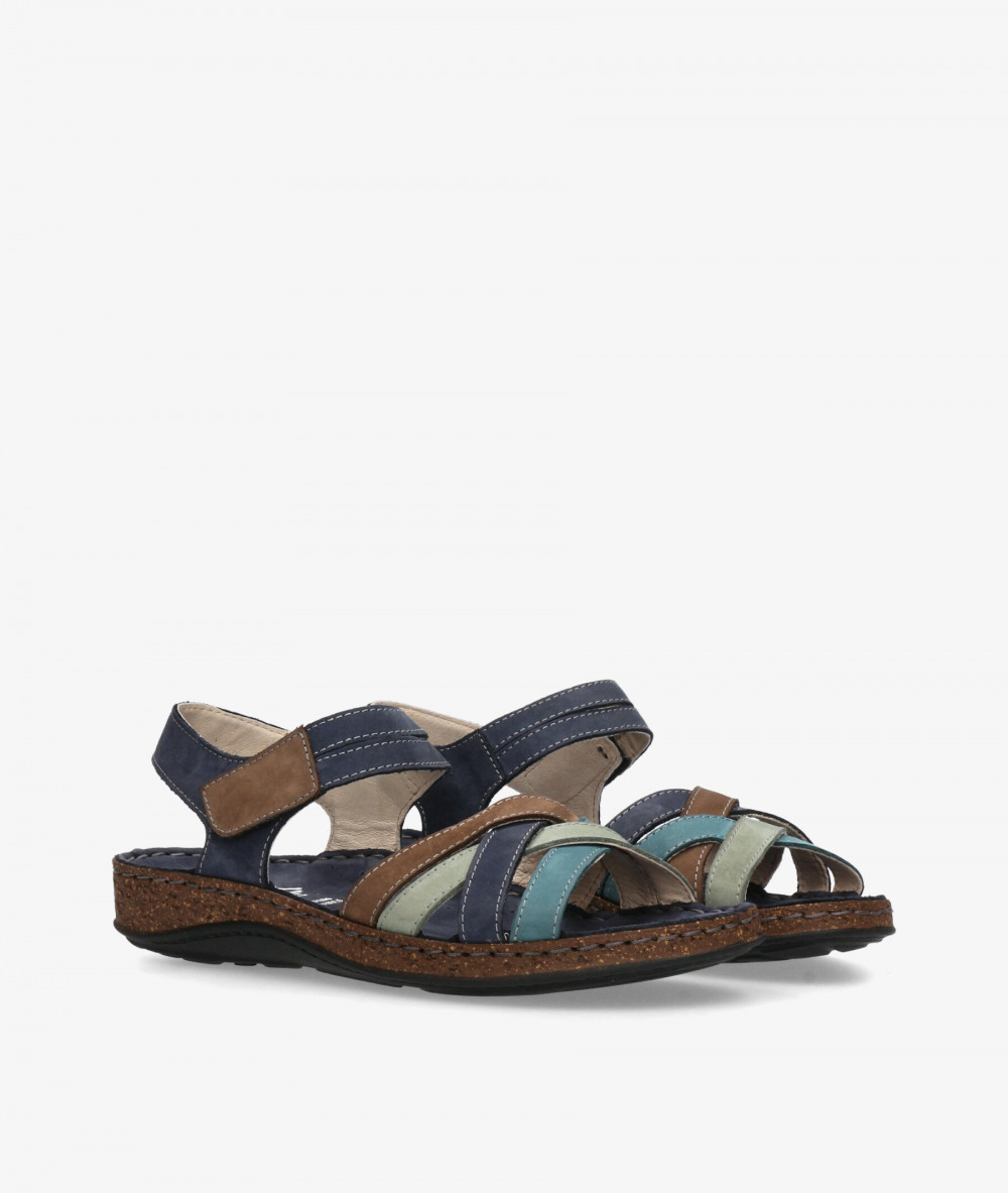 Sandalias Walk & Fly  3861-43170 en azul marino