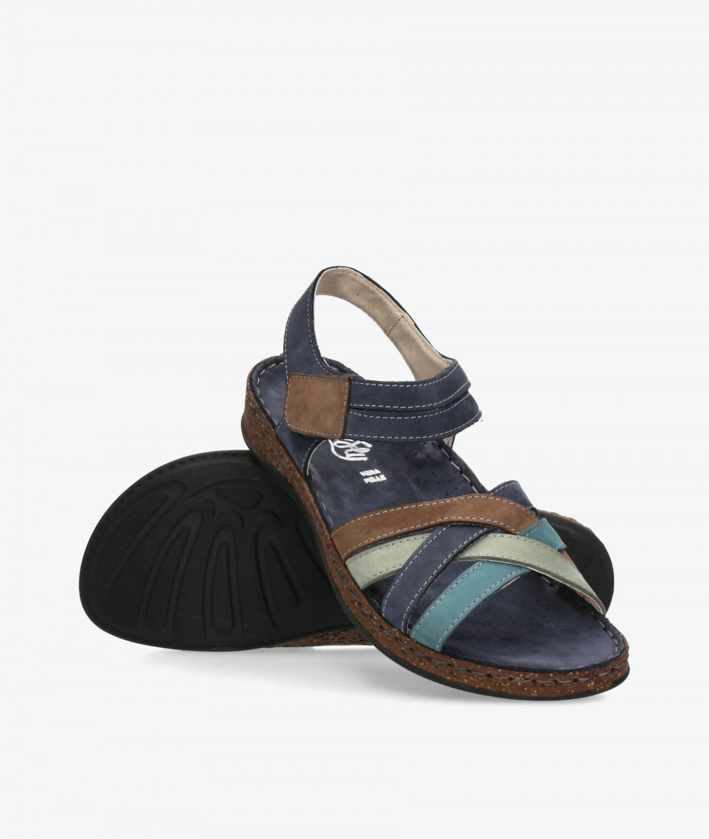 Sandalias Walk & Fly  3861-43170 en azul marino