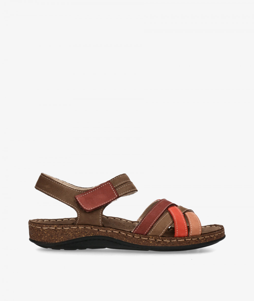 Sandalias Walk & Fly  3861-43170 en marrón