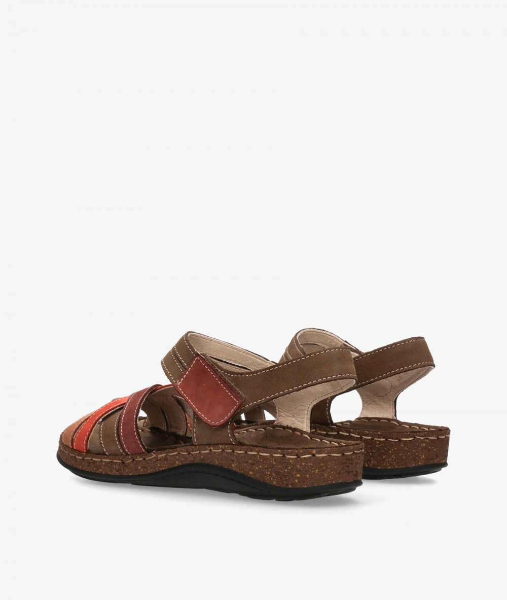 Sandalias Walk & Fly  3861-43170 en marrón