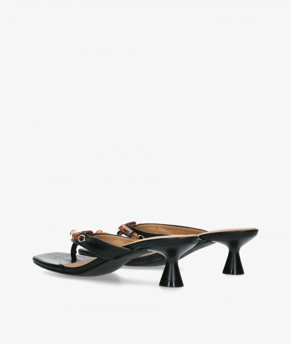 Aclys Sandals  MILANO 01 in black