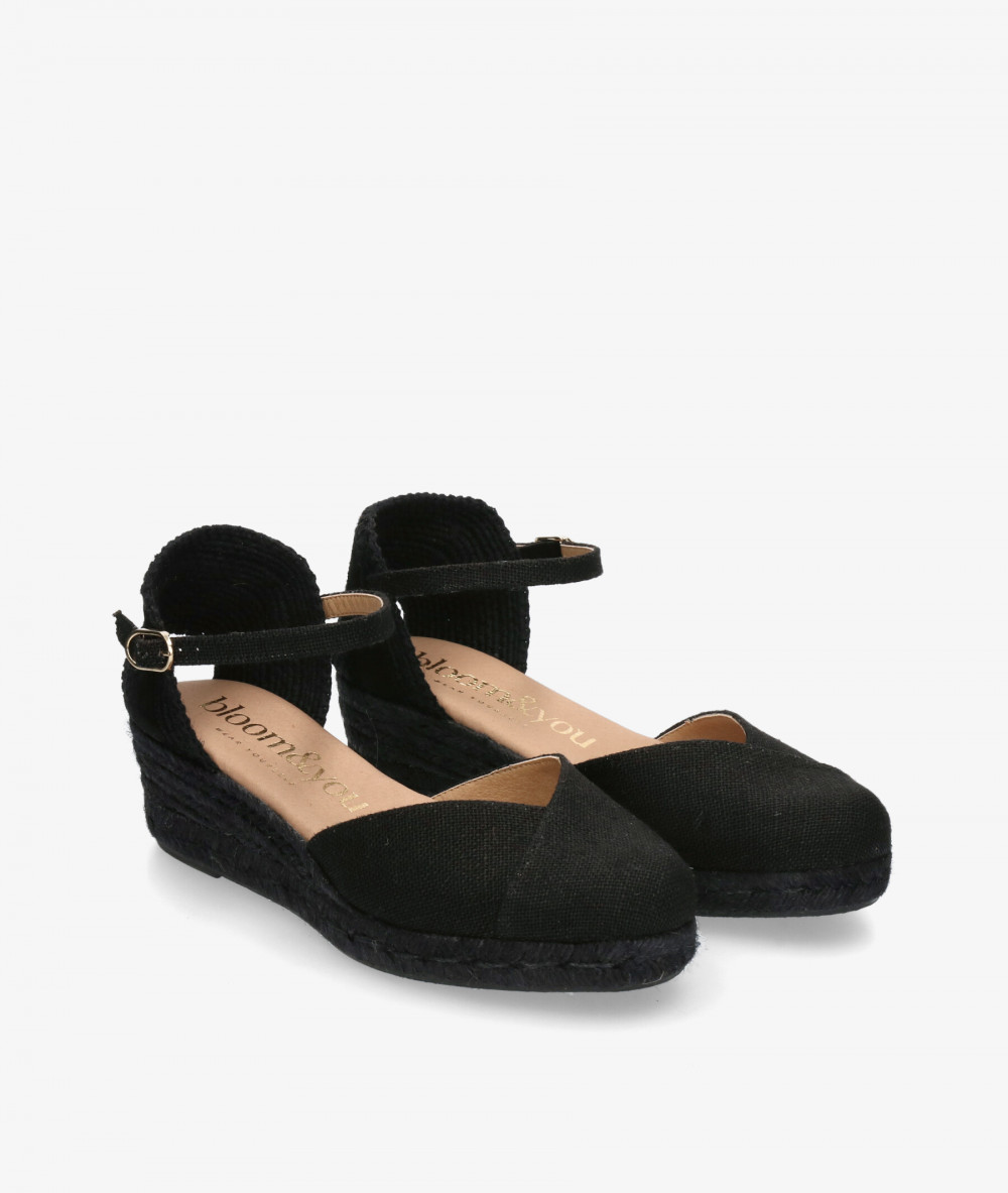 Alpargatas bloom&you  DALIA en negro