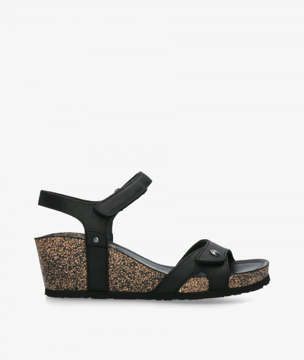 Sandalias Panamá Jack  JULIA  en negro