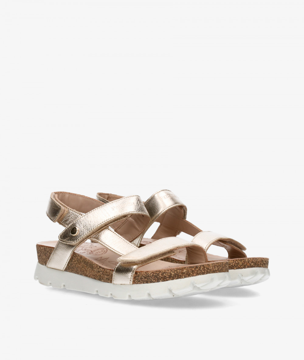 Sandalias Panamá Jack  SULIA en platino